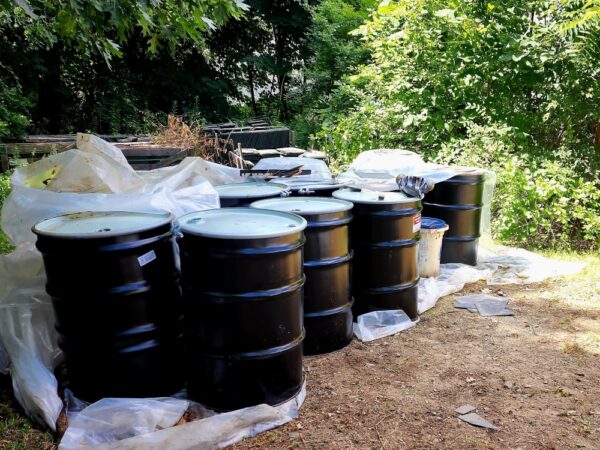 Drums and Other Containers: For smaller amounts of contaminated water, containers of multiple sizes are available, such as 55-gallon drums.